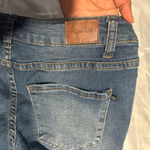 Tahari  Dark Blue Skinny Jeans Photo 2