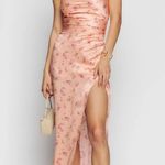 Reformation Barrow Silk Dress Myrna Photo 3