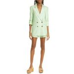 Veronica Beard Rupert Dickey Double Breasted Jacket Pistachio Size 10 Photo 2