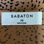 Aritzia  Babaton Animal Print Silk Satin V Neck Sleeveless Camisole Tank Top XS Photo 2