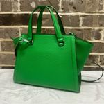 Michael Kors Freya Green Crossbody Top Handle Small Tote Bag Purse Satchel NWT Photo 1