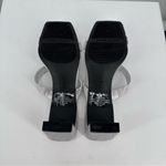 Anne Klein Jordyn Heeled Sandals in Silver Crystal size 10 Rhinestone Evening Photo 7