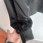 Cult Gaia Debi Puff Sleeve Top Black Small Photo 4