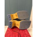 Fioni Wood Platform Heels Clear Strap Buckle Sandals 90s Y2K Size 6.5 Tan Photo 6