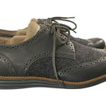 Cole Haan  Lunargrand Wingtip Stormcloud Grey Wool Formal Dress Shoes Women’s 9.5 Photo 1