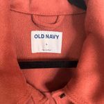 Old Navy Oversized flannel sweater jacket Size Large Pink/dark mauve color Photo 1