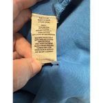 Soft Surroundings  NWT Retreat Hoodie Tunic Sz LG Fjord Blue Eyelet Cuff Comfy Photo 9