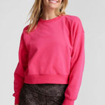 Beyond Yoga NWT  LuxeFleece Crewneck Sweatshirt size small Photo 0