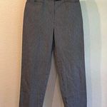 Ralph Lauren  Blue Gingham Plaid Print High Rise Cropped Trouser Pants Size 6 Photo 0