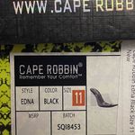 Cape Robbin Edna transparent open toe black heel sandals women’s Size 11 Photo 10