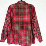 The Limited  Vintage Silk Tartan Plaid Long Sleeve Button Up Size Large Photo 1