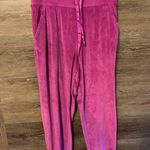 Victoria's Secret Victoria’s Secret TRACKSUIT SET Velvet Jacket & Jogger Velour Hot Pink Medium Photo 7