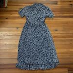 Hayden Blue Floral Midi Dress Womens Size Medium NEW H8196 Photo 3