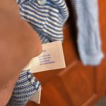 Gap maternity, blue and white striped sweater size M Photo 4