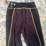 Harry Potter High Waisted Workout Leggings w Sports Bra Women Small Black Gold Photo 12