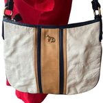 Emma Fox Color Block Tri-Color Leather shoulder Bag Photo 0