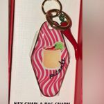Betsey Johnson PIPER K Retro Style Motel Hotel Key Chili Pepper Keychain Bag Charm NEW NWT Photo 3