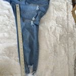 Wax Jean Blue Distressed Ankle Cropped Jeans Plus Size 22 Photo 9