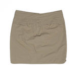 Mountain Hardwear Mountain Hardware Women's Khaki Multi Pocket Straight Pencil Mini Skirt 6 Photo 3