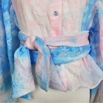 Elliatt  Spectre Top in Pink and Blue Multi Photo 3