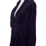 Barefoot Dreams  Calypso 436 Cascade Cardigan Size S/M Women's Purple Bamboo Photo 5