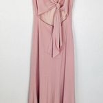 Jenny Yoo  Collection Blush Pink V Neck Sleeveless Bridesmaid Dress Photo 4