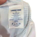 Lands' End  NWOT bathing suit dress yellow blue red lined size 14 Photo 8