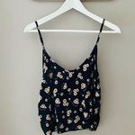 Brandy Melville  Daisy Crop Tank Top Black Sz OS Photo 0