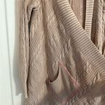 By Together Blush all washed out Knit asymmetrical cardigan Photo 1