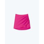 Summersalt The Swan Dive Swimsuit and Skirt in Hibiscus Lava Size 10 Photo 1