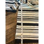 Cottage Core Wide Leg Pant Women Medium Lagenlook Boho Hippie Crop Beach Cruise Black Photo 5