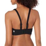 TYR Solid Lily Bikini Top Maximum Support Removable Cups UPF 50+ Black S 4/6 Photo 2