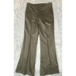 Massimo Dutti Womens Size 8 Kick Flare Trousers Pants Leg Seams Designer Career Photo 0