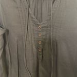 The North Face Tan Sleeveless Pleated Blouse Photo 0