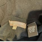 Linda Matthews Ruffle Cardigan‎ Sweater Women MP Black Cozy Soft Preppy Office Size undefined Photo 3