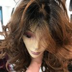 Alopecia Hairloss Wig 13x6 Freepart Romance Curls Photo 3