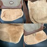 Gucci Vintage Micro GG Supreme PVC Canvas Brown Leather Trim Shoulder Bag Photo 15