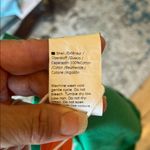 Bow Front Green Cotton Ruffle Hem Top New Photo 9