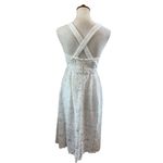 Maje White Lace Crochet Midi Dress Coastal Cowgirl Wedding Yacht Wife Boho Bride Photo 3