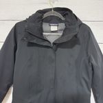 Patagonia  Duete Down Parka Jacket Black H2NO Waterproof Hooded Womens Sz Medium Photo 1