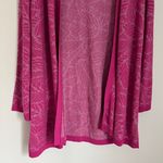 Soft Surroundings Women’s Kinsley Cardigan Bright Pink Size Small Photo 6
