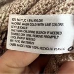 Knox Rose  Knit Sweater Top Boho Relaxed Slouchy Lagenlook Sz XXL Lace Up Sides Photo 4