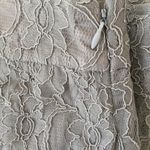 Laundry by Shelli Segal Grey Lace Mini Skirt Photo 5