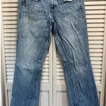 American Eagle Jeans True Boot Light Wash Low Rise Size 6 Pockets Boho Casual Photo 0