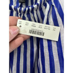 J.Crew NWT Women's Off Shoulder Striped Beach Cover-Up Casual Day Dress Size XS Photo 3