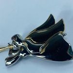 Angel Flying Brooch Lapel Pin Gold Silver Tone Trumpet Play Religious Christian Photo 12