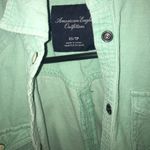 American Eagle Super cute mint green flannel Photo 3