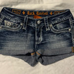 Rock Revival Women's Dark Blue Jean Shorts Photo 0