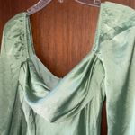 Hello Molly LAVA SATIN DRESS SAGE Photo 7