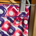 Adidas  Womens Tech fit  3” Inseam Pink Purple Spellout Shorts Size Small Photo 4